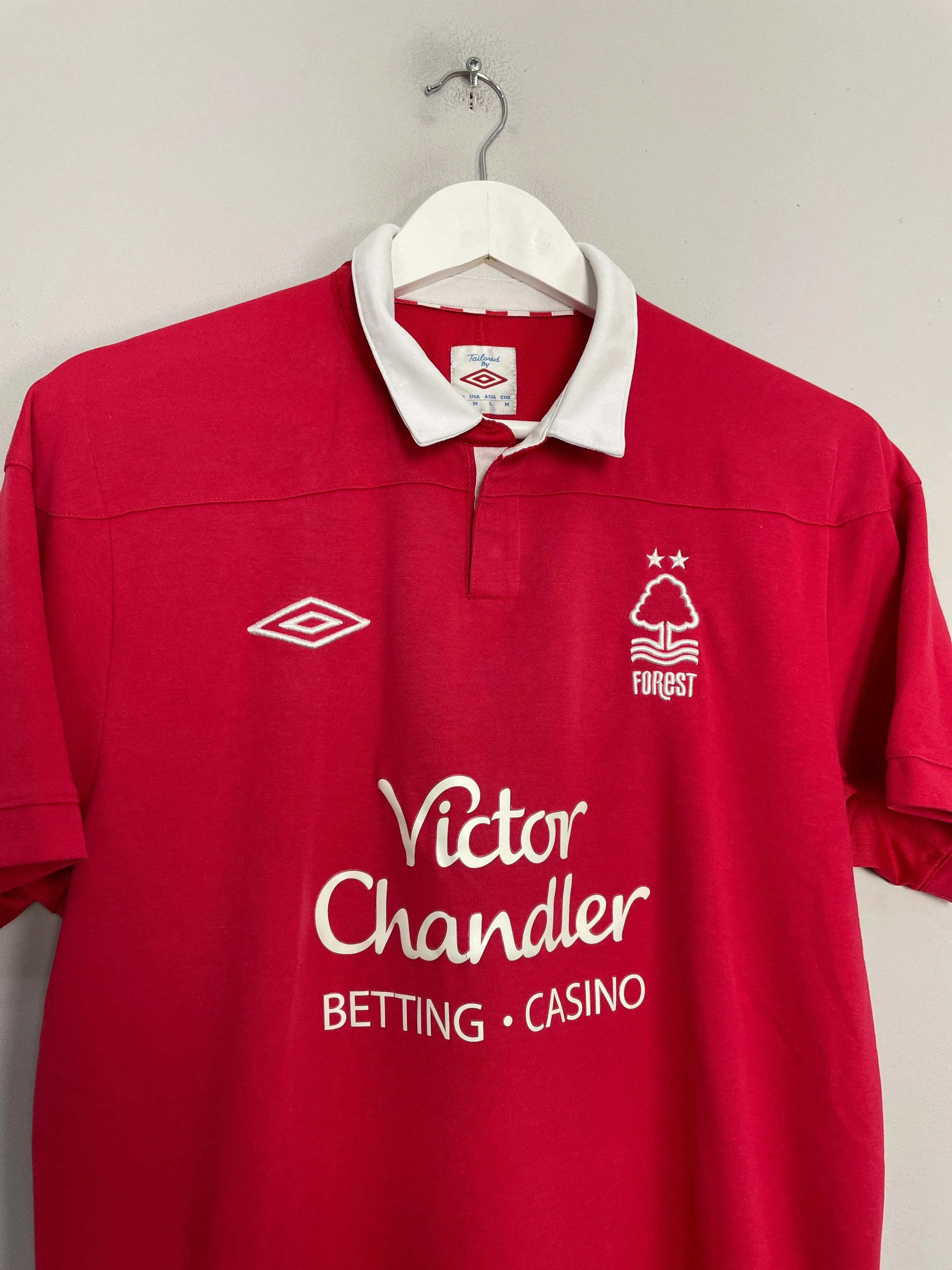 2011/12 NOTTINGHAM FOREST HOME SHIRT (M) UMBRO