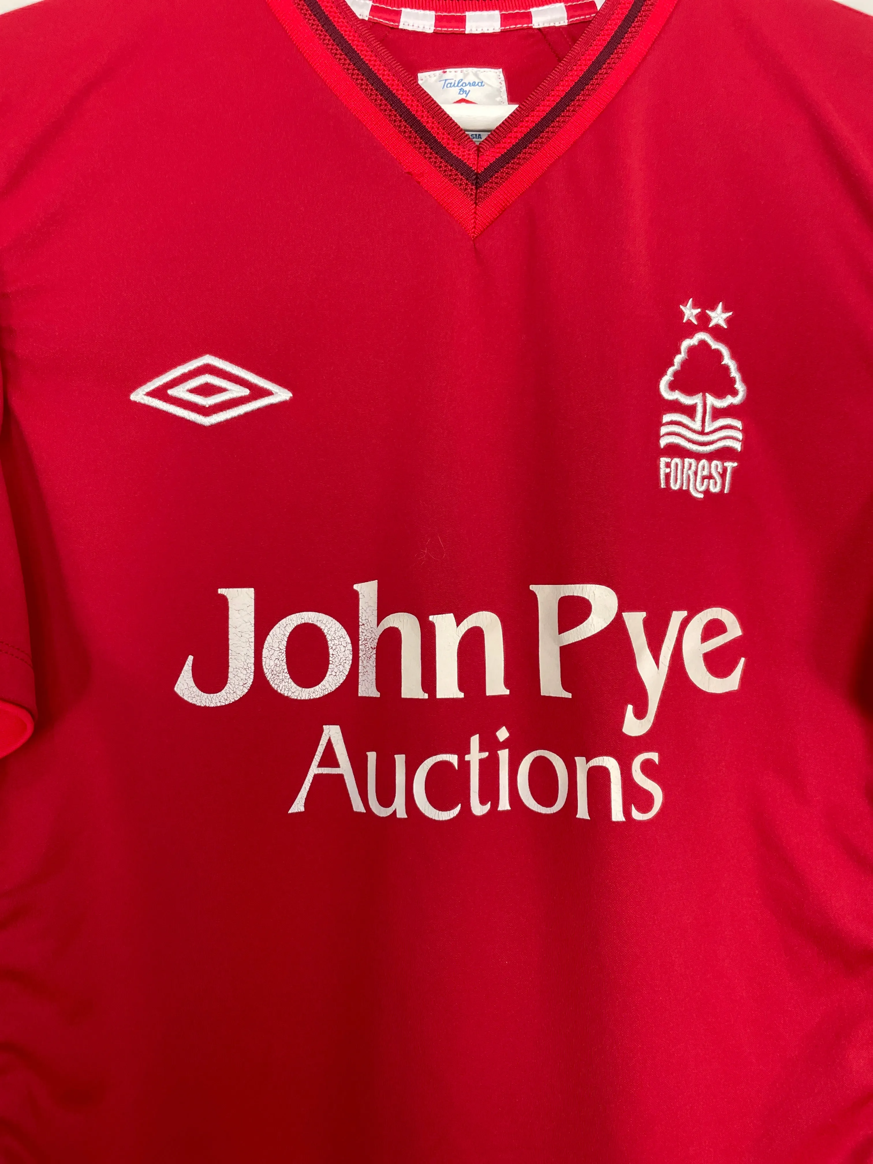 2012/13 NOTTINGHAM FOREST HOME SHIRT (M) UMBRO