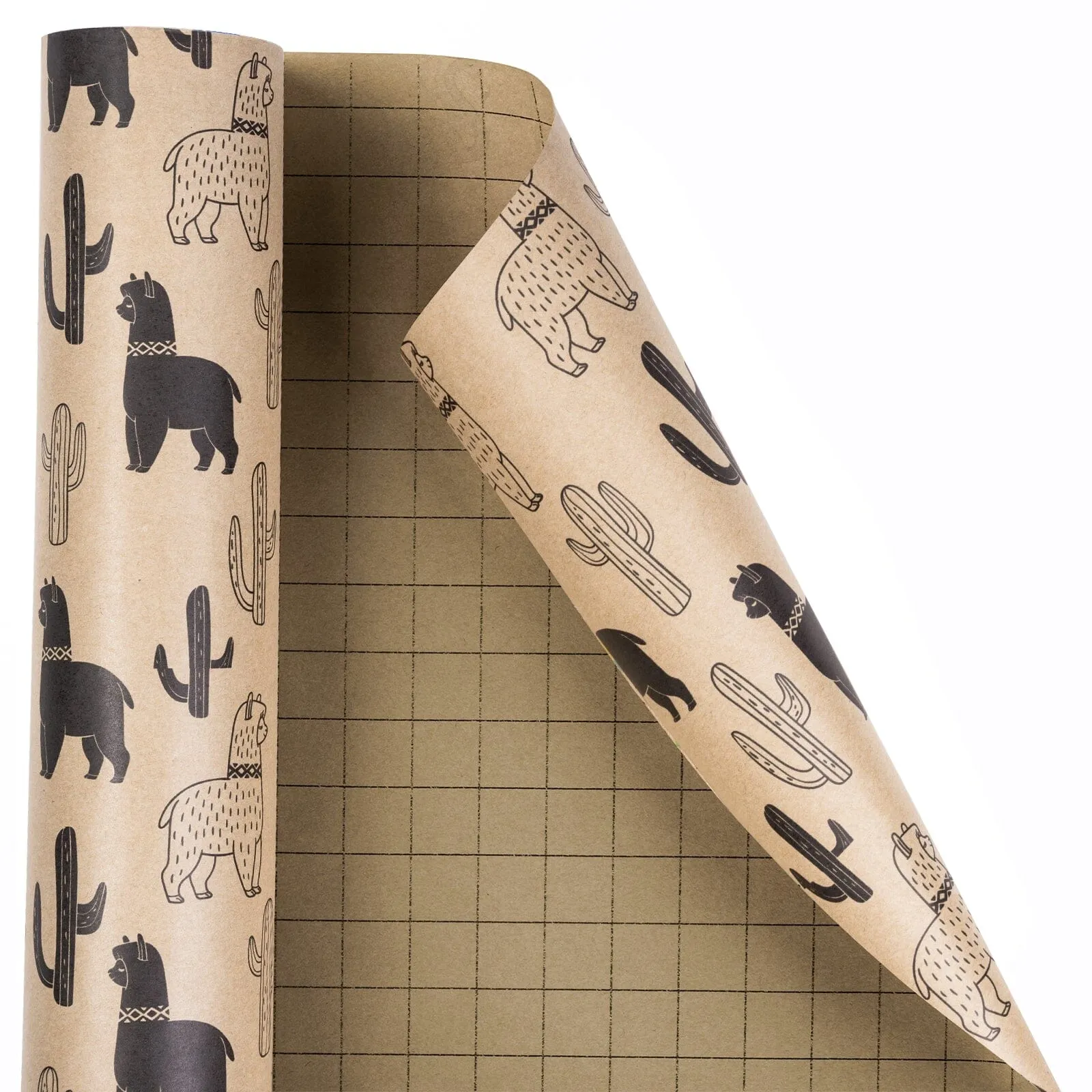 Alpaca Kraft Wrapping Paper