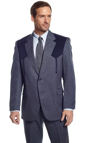 Circle S Heather Boise Sportcoat Heather Navy Style Number CC2976-10