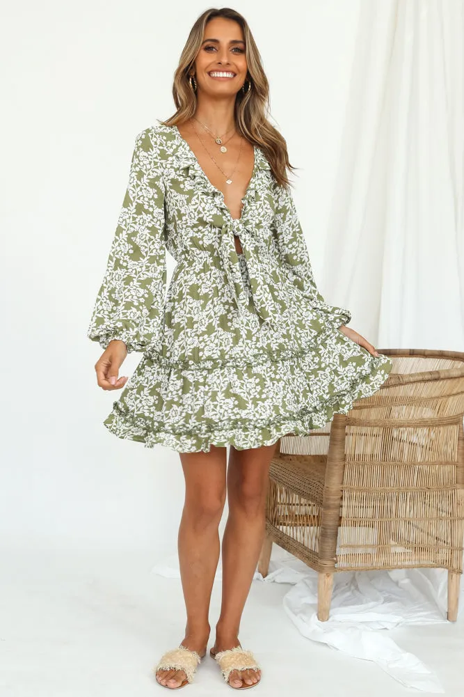 Eclipse Dress Olive