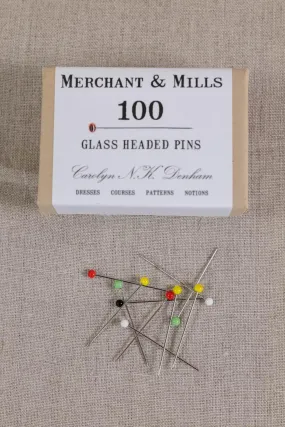 Glass Head Pins