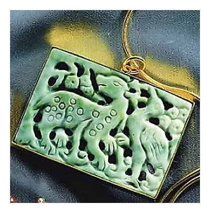 Jade Forest Pendant