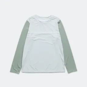 Mens Run L/S Tee - Light Moss