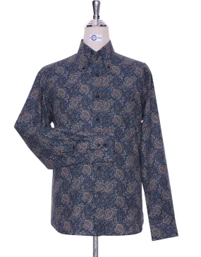 Paisley Shirt | 60s Style Multi Color Paisley Men Shirt