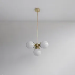 "Lir" Opal Glass Globe Pendant Light