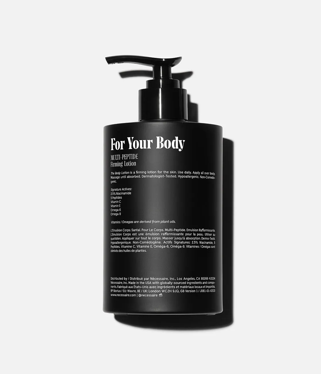 The Body Lotion 450 ml | Multi-Peptide | Santal