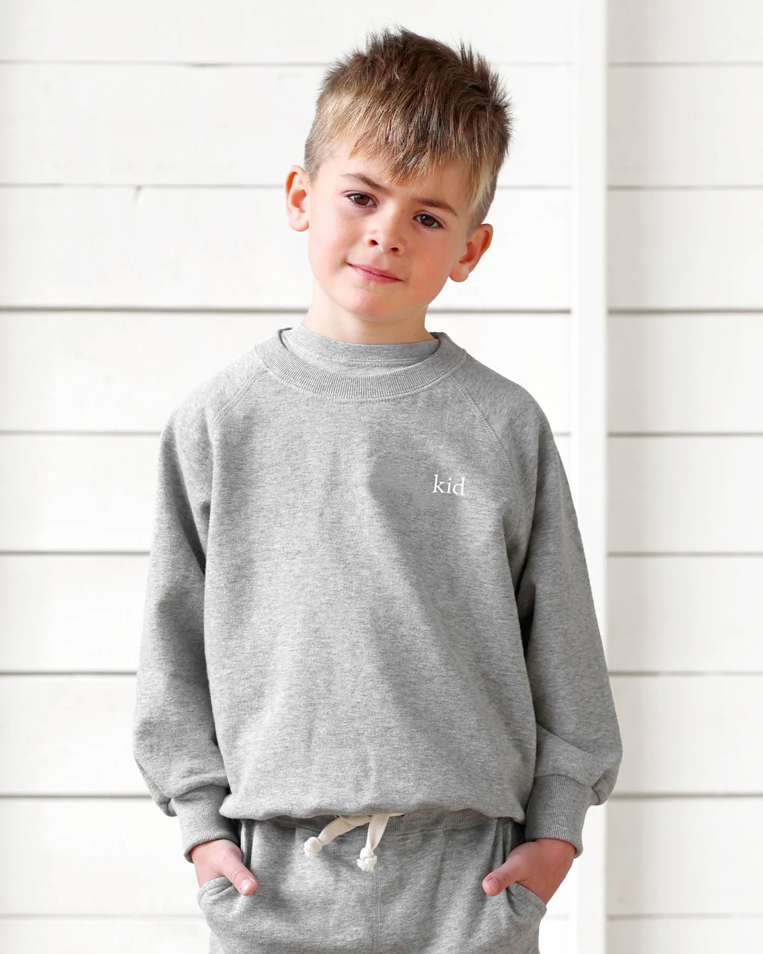 The Kid Sweatshirt Heather Grey